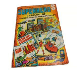 The Superhero Catalog #1 (1976) Catalog; Games, Books, Toys & Puzzles